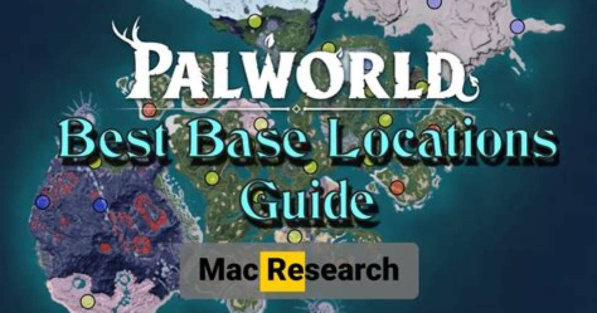 Palworld Best Flat Base Locations on Interactive Map