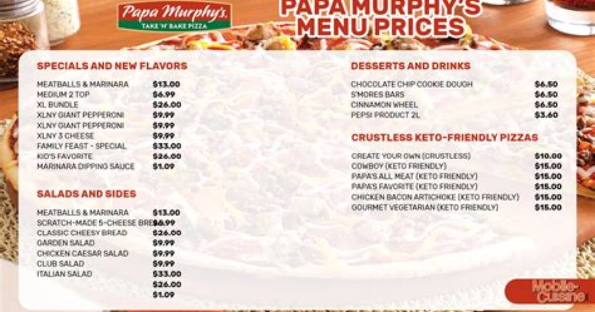 Papa Murphy S Franchise Cost Papa Murphy S