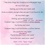 “Paper Rings” Lyrics Meaning