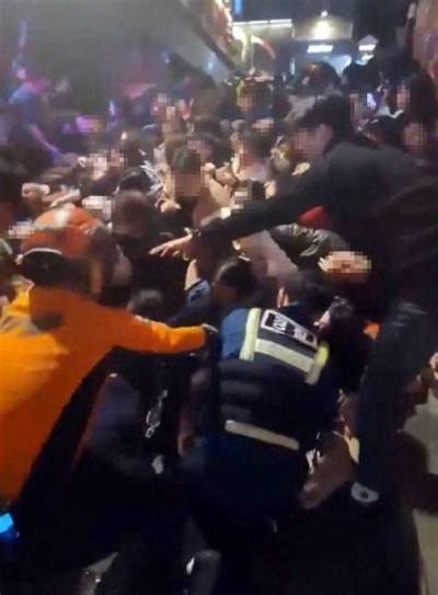 Partygoers Tried to Save Seoul Stampede Victims with Cpr, but They Were Already Dead