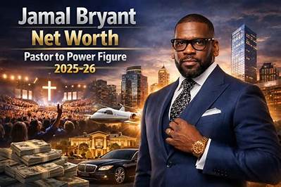 Pastor Jamal Bryant Net Worth: Bio, Age, Sister, Wife Gizelle, Kids and Church