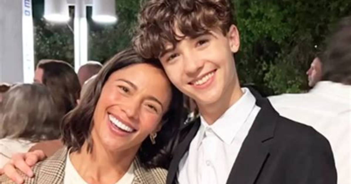 Paula Patton and Julian