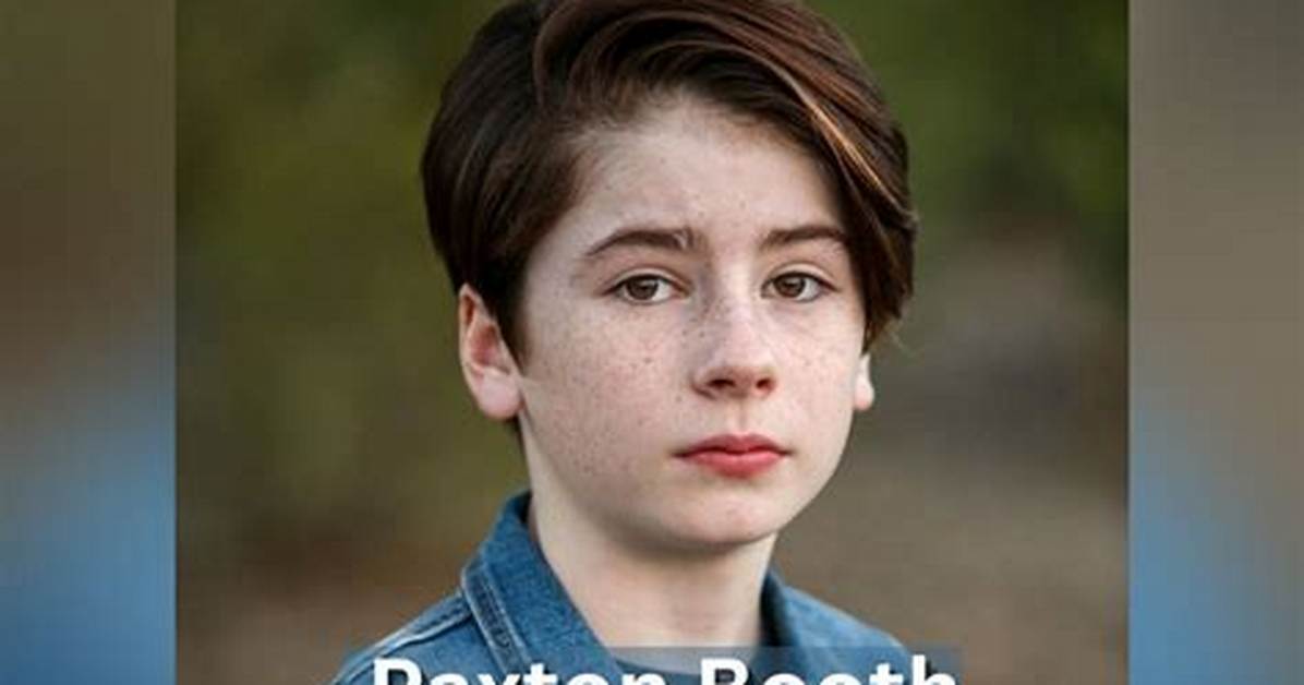 Paxton Booth Age, Wiki, Biography, Height, Birthday, Instagram