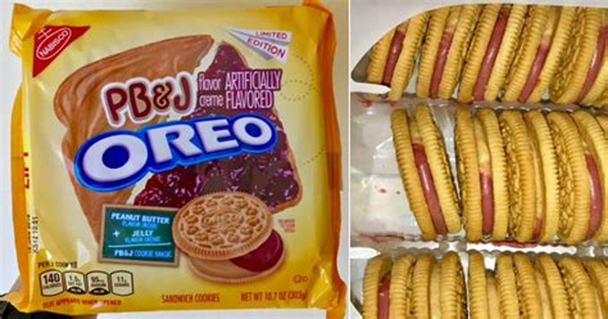 Peanut Butter Jelly Oreos May Be Arriving Just in Time for Back To