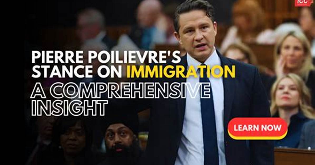 Pierre Poilievre Ethnicity: a Comprehensive Exploration