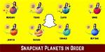 Planets on Snapchat Order