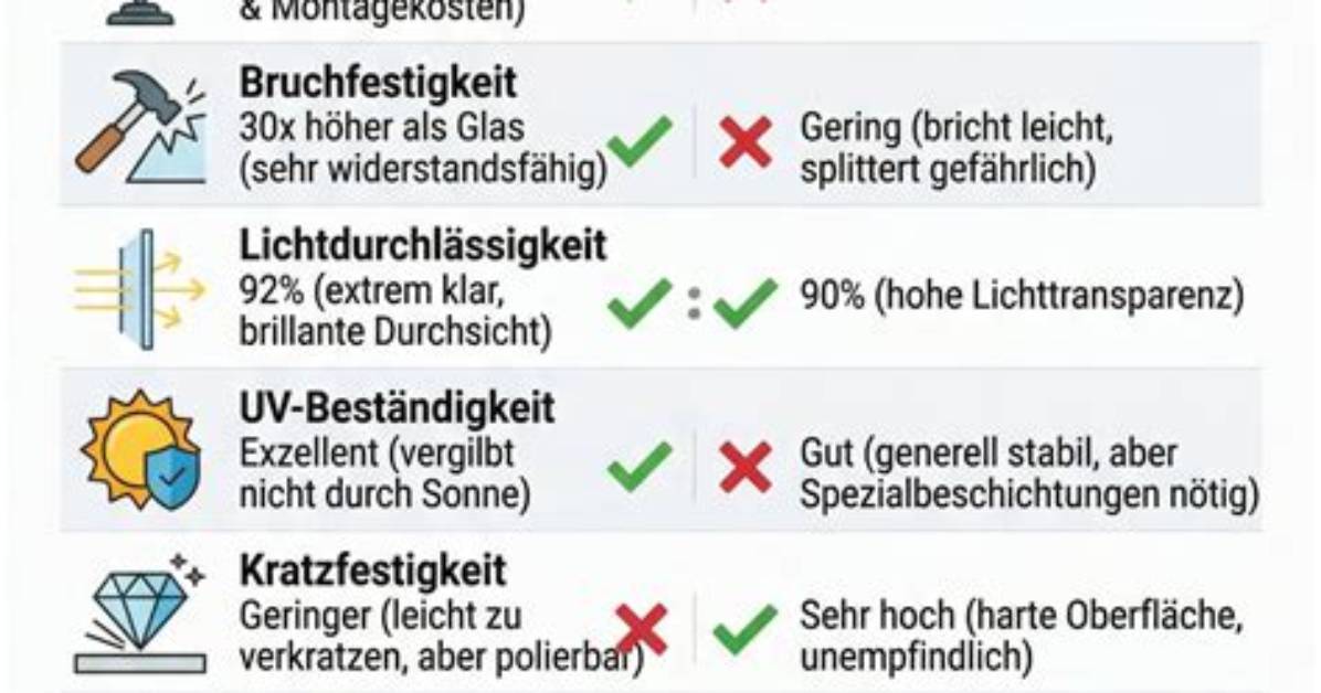 Plexiglas Vs