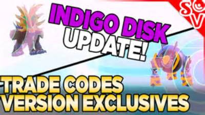 Pokemon Scarlet & Violet: Indigo Disk Trade Codes and Features - Sarkariresult