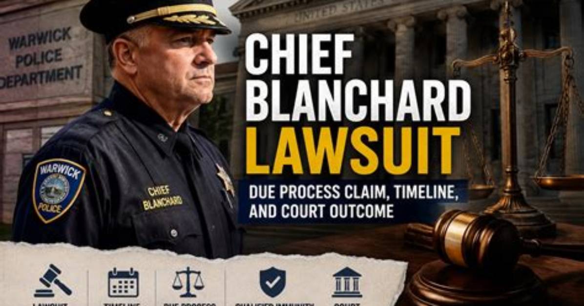 Police Chief Blanchard Lawsuit: Details and Impact