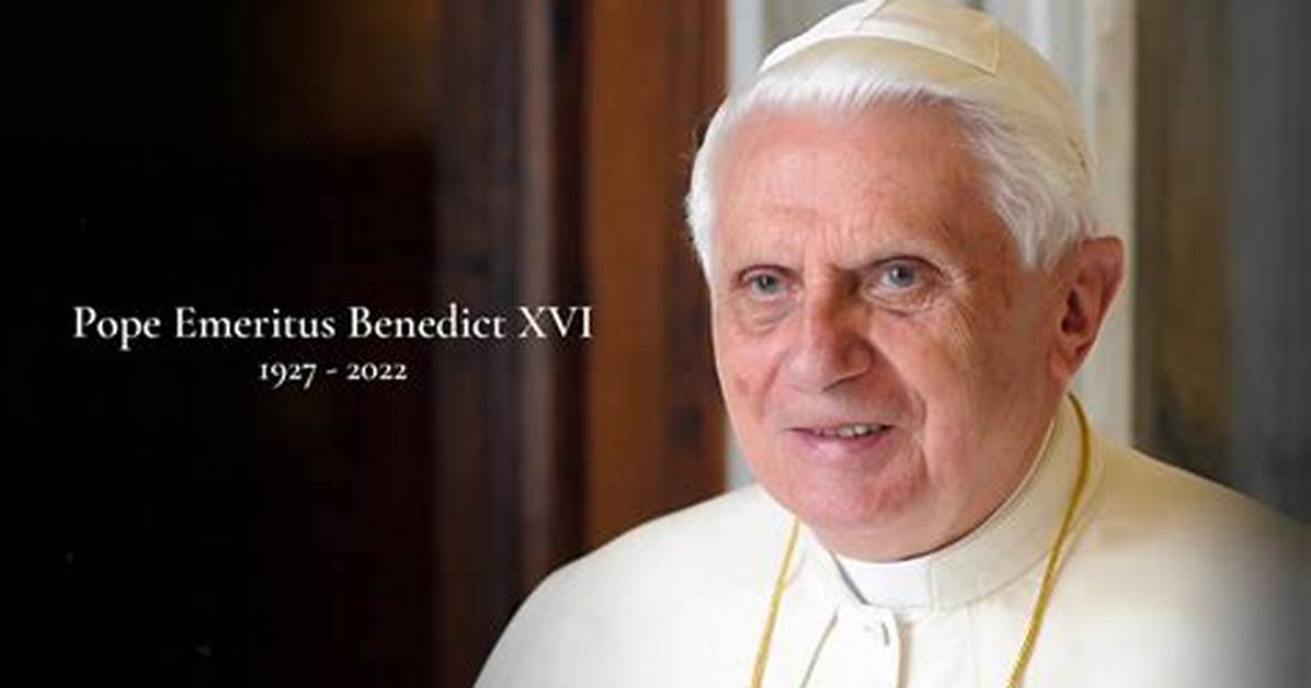 Pope Benedict Xvi Health Update 2022 Death Hoax Circulating On