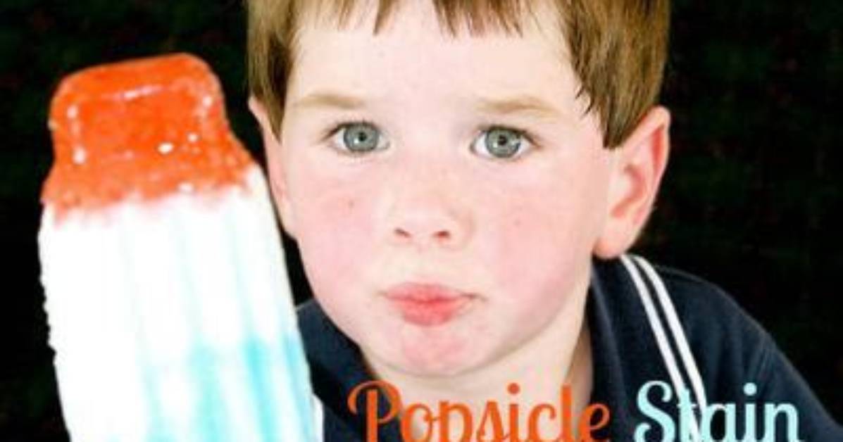 Popsicle Stain Removal