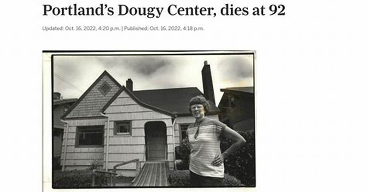 Portland’s Dougy Center Founder, Beverly Chappell, Dies at 92