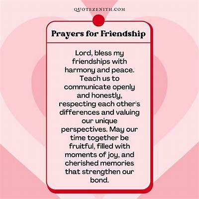 Prayer for Blessings for a Friend: a Heartfelt Guide
