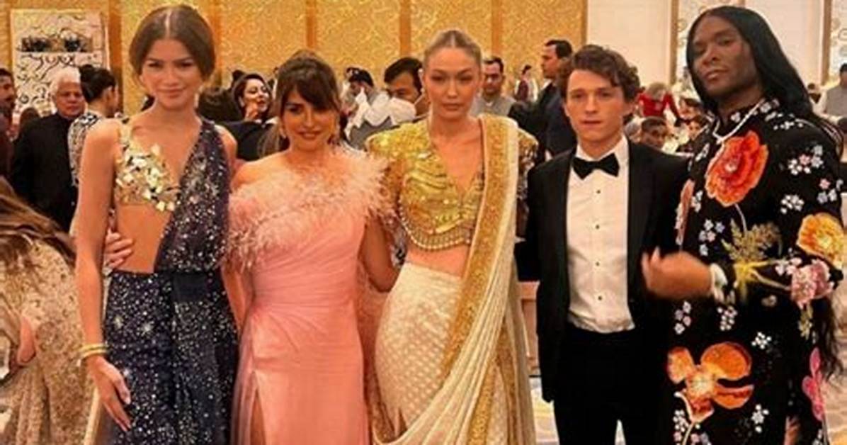 “Princess of Red Carpets” – Fans Go Gaga over Zendaya in a Saree at Nmacc Mumbai Event