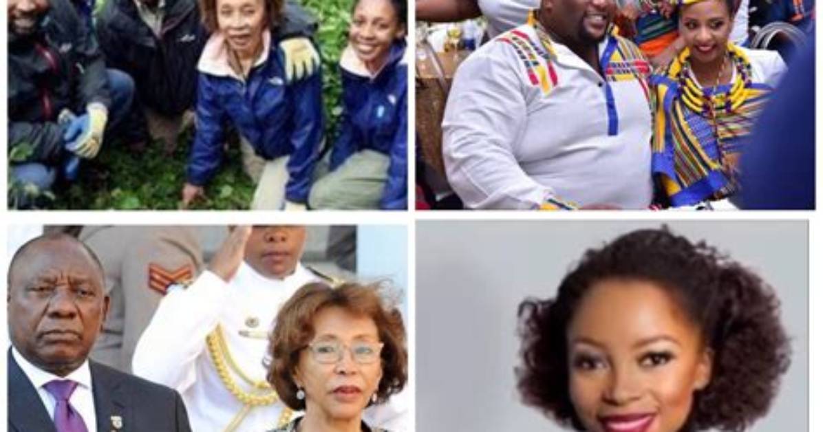 Prominent Families the Children of Cyril Ramaphosa and Tshepo