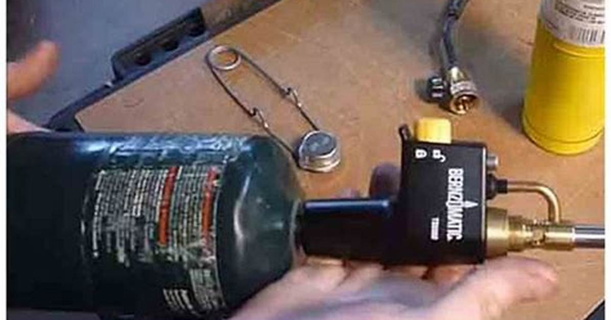 Propane Torch Regulator Won T