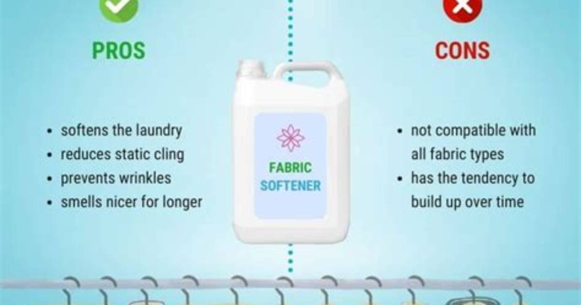 Pros & Cons of Fabric Softeners