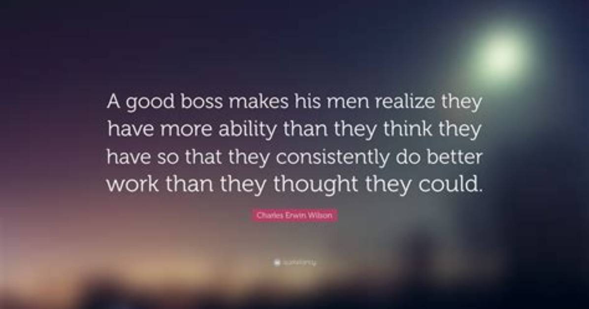Quotes About Bosses