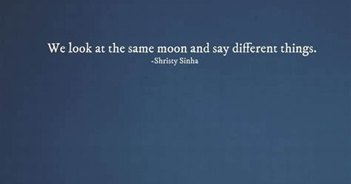 Quotes About Moon and Stars