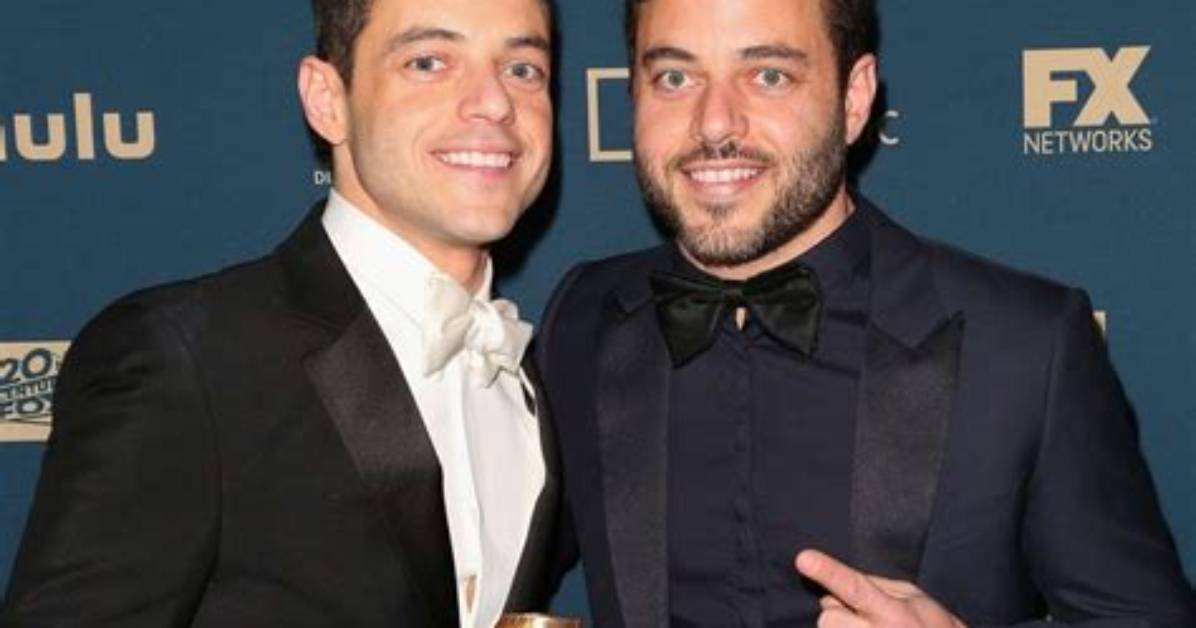 Rami Malek and Twin Brother