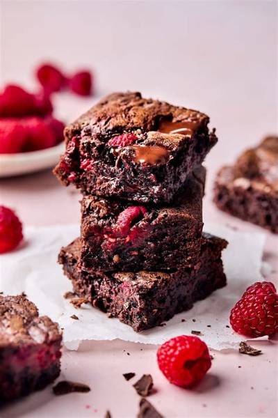 Raspberry Brownies