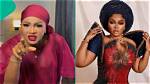 Reactions as Actress, Mercy Aigbe Shares Pictures of Herself on a Movie Set