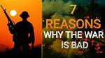 Reasons Why War Is Bad