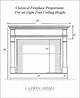 Recommended Mantel Height for a Fireplace