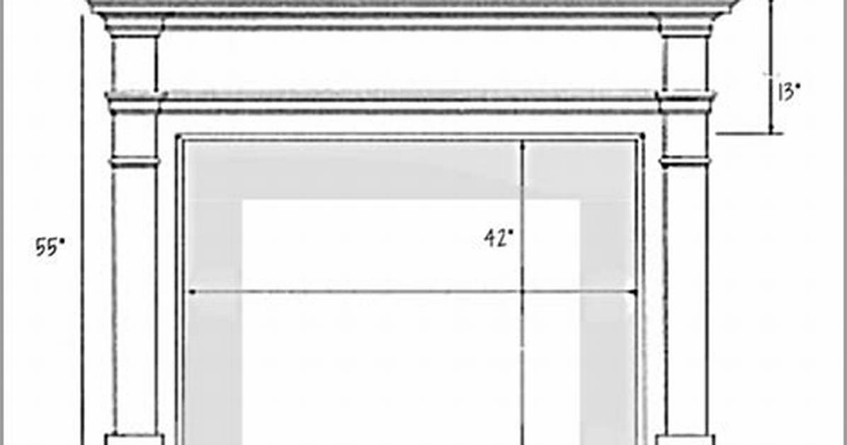 Recommended Mantel Height for A