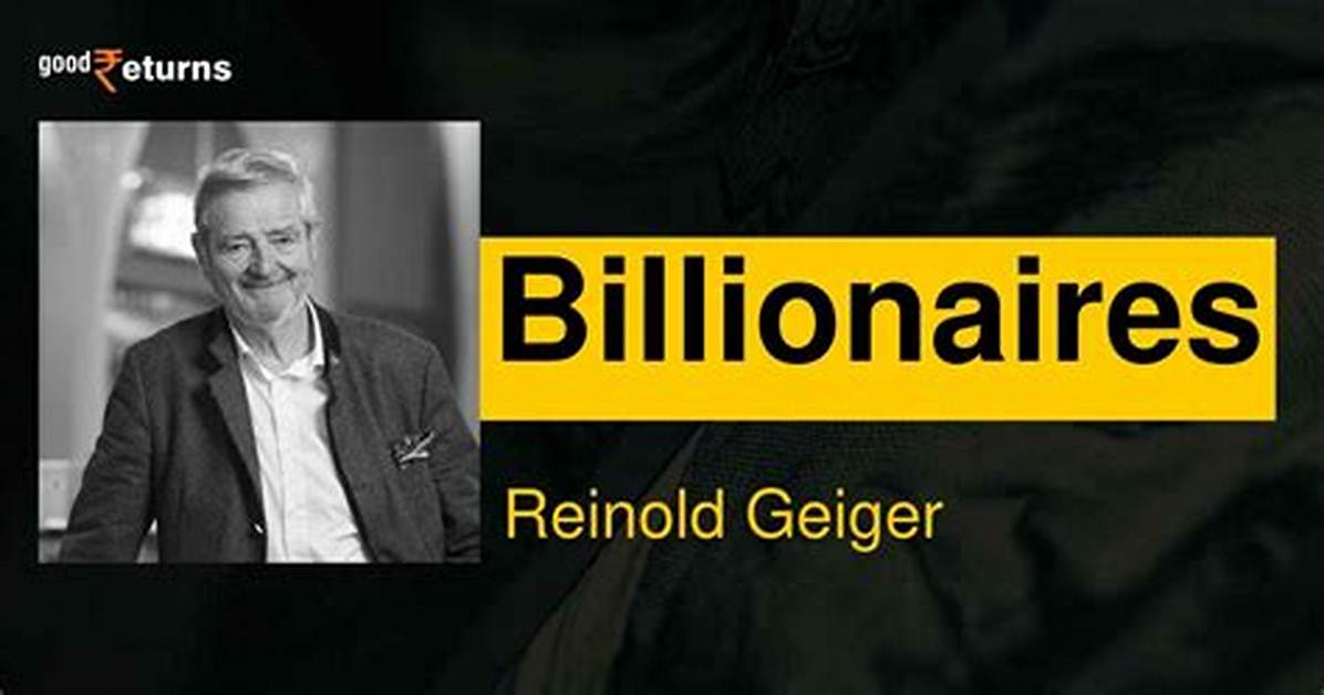 Reinold Geiger Net Worth