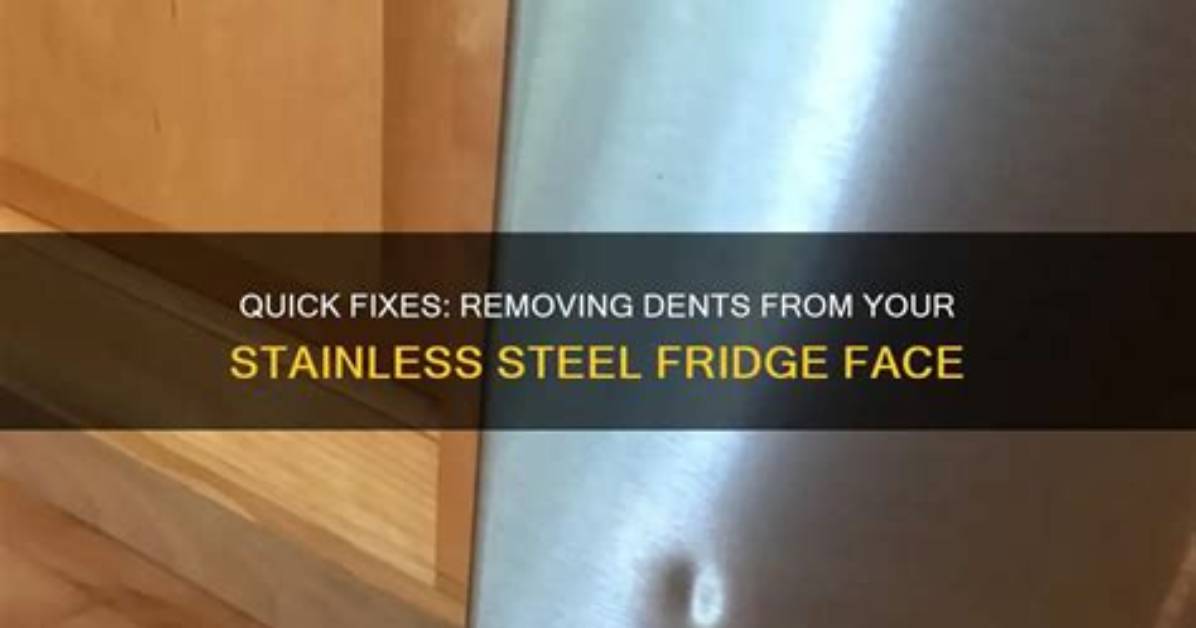Removing Dents from Stainless Steel