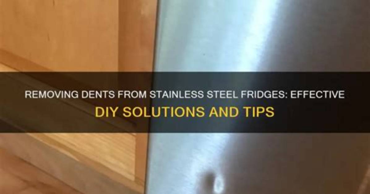 Removing Dents from Stainless