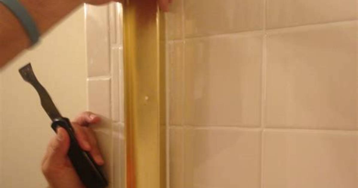 Removing Shower Door Splines