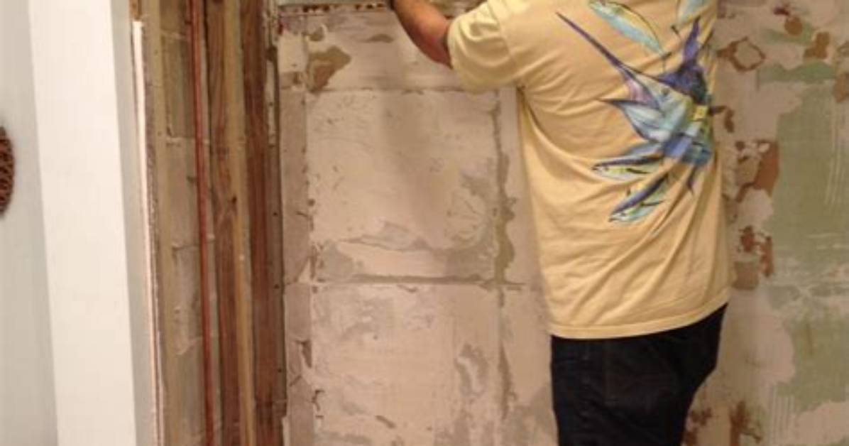 Removing Shower