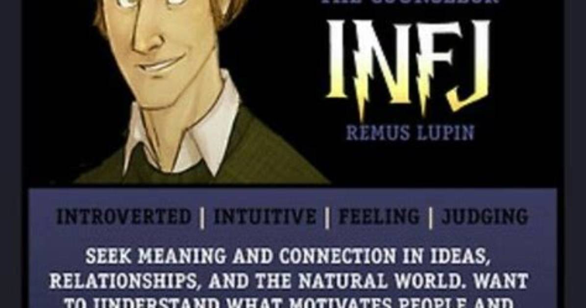 Remus Lupin Myers-Briggs Type: Infp
