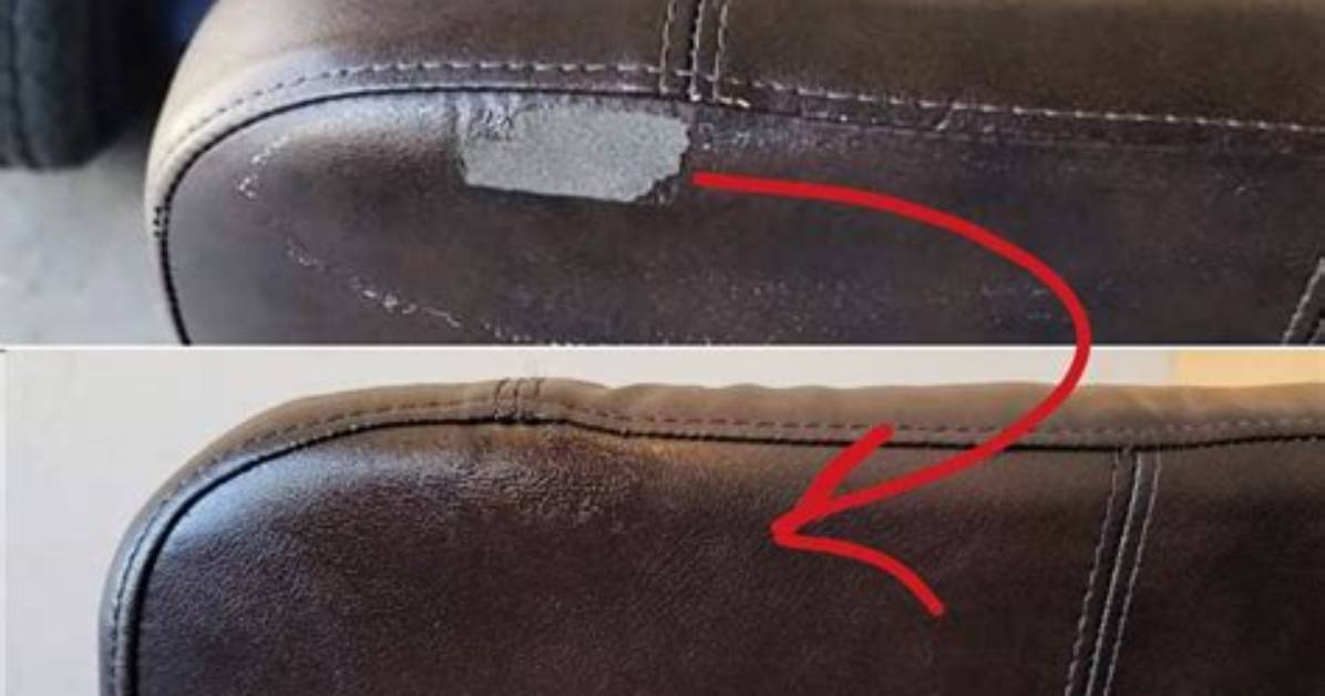 Repairing a Cracked Leather La Z Boy