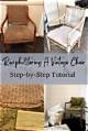 Reupholstering This End up Classic Chairs