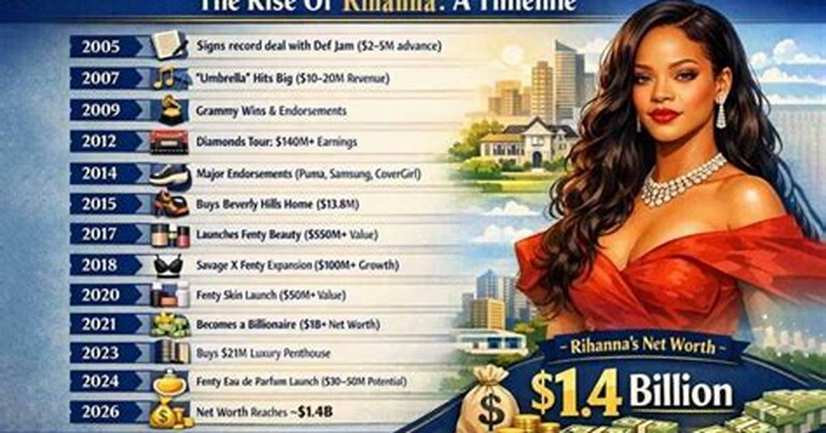 Rihanna Net Worth - Blinkx