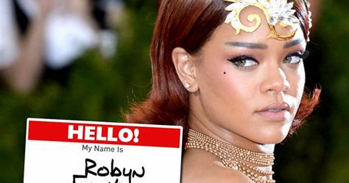 Rihanna's Real Name: Discover the True Identity Behind the Global Icon