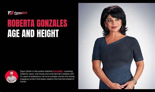 Roberta Gonzales' Estimated Salary and Net Worth