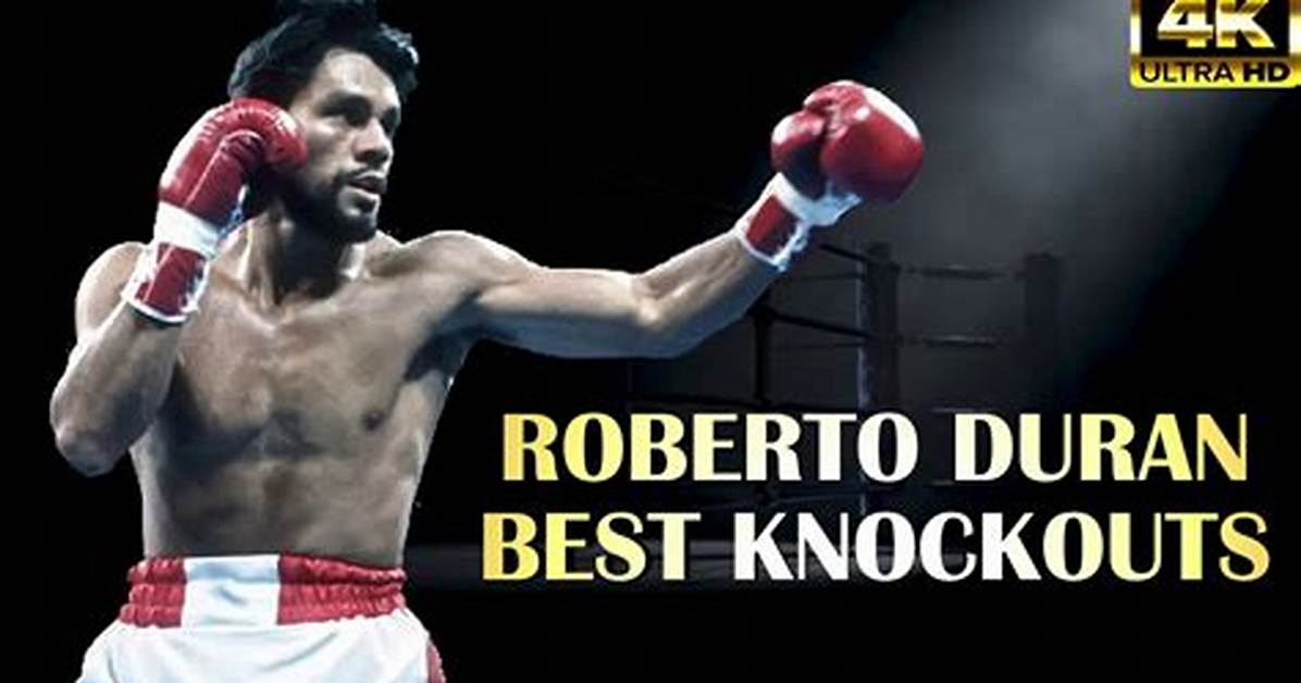 Roberto Duran Record: Knockout King's Stats