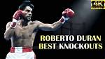 Roberto Duran Record: Knockout King's Stats