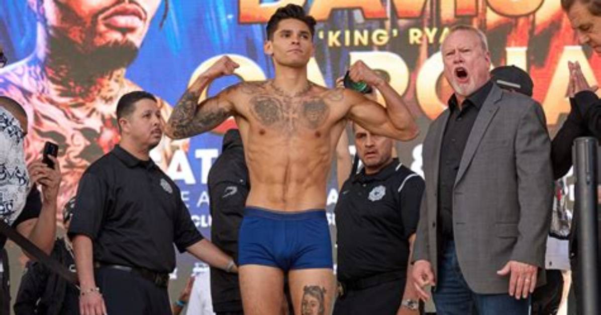 Ryan Garcia's Weight: a Detailed Analysis