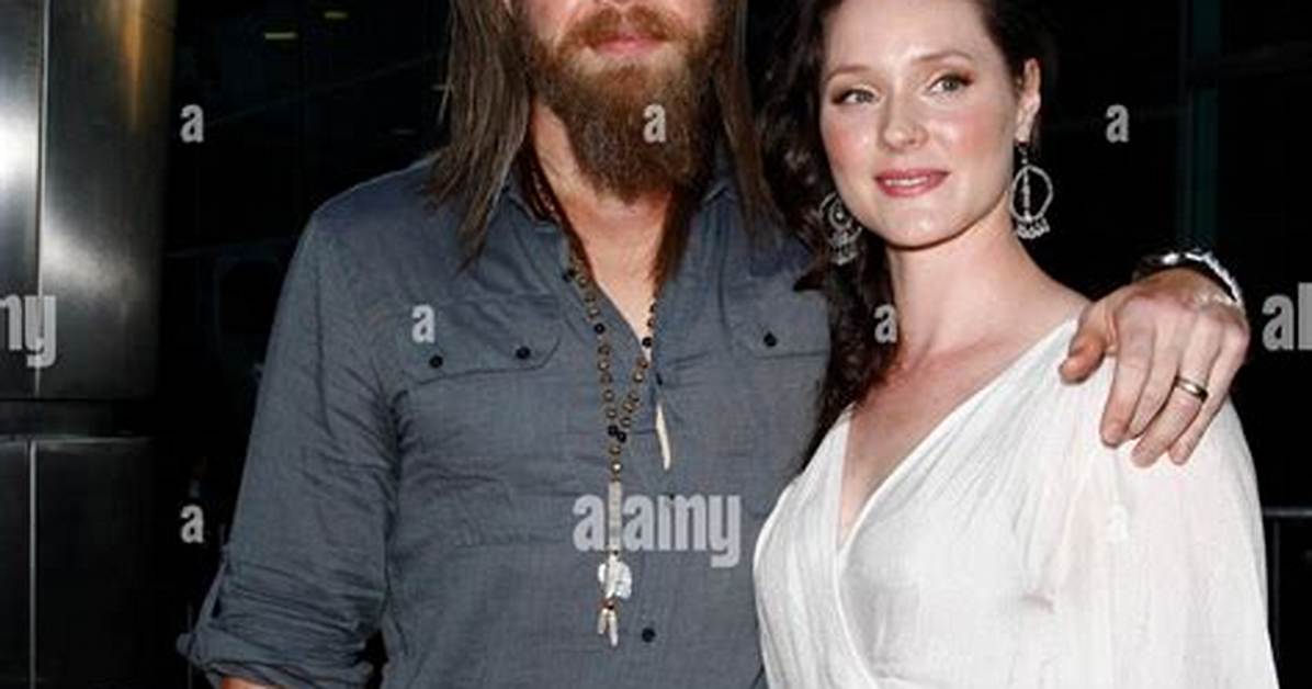 Ryan Hurst and Wife