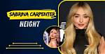 Sabrina Carpenter Height & Weight: Quick Facts