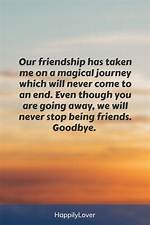 Saying Goodbye to a Friendship Quotes