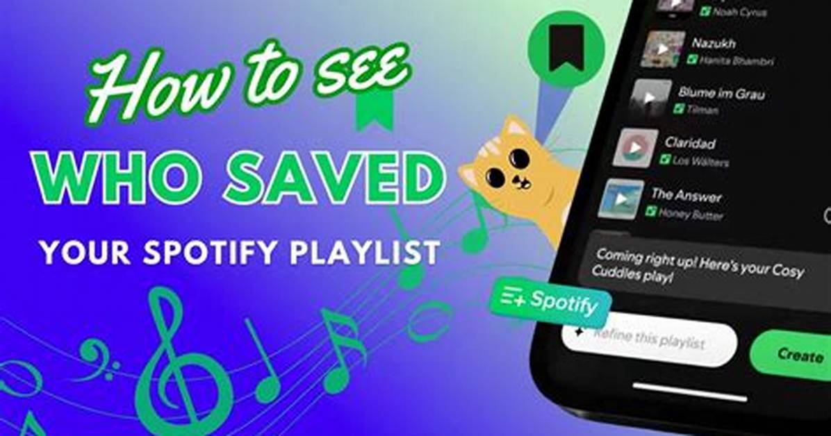 See Who Saved Your Spotify Playlist
