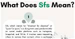 Sfs Meaning Snap