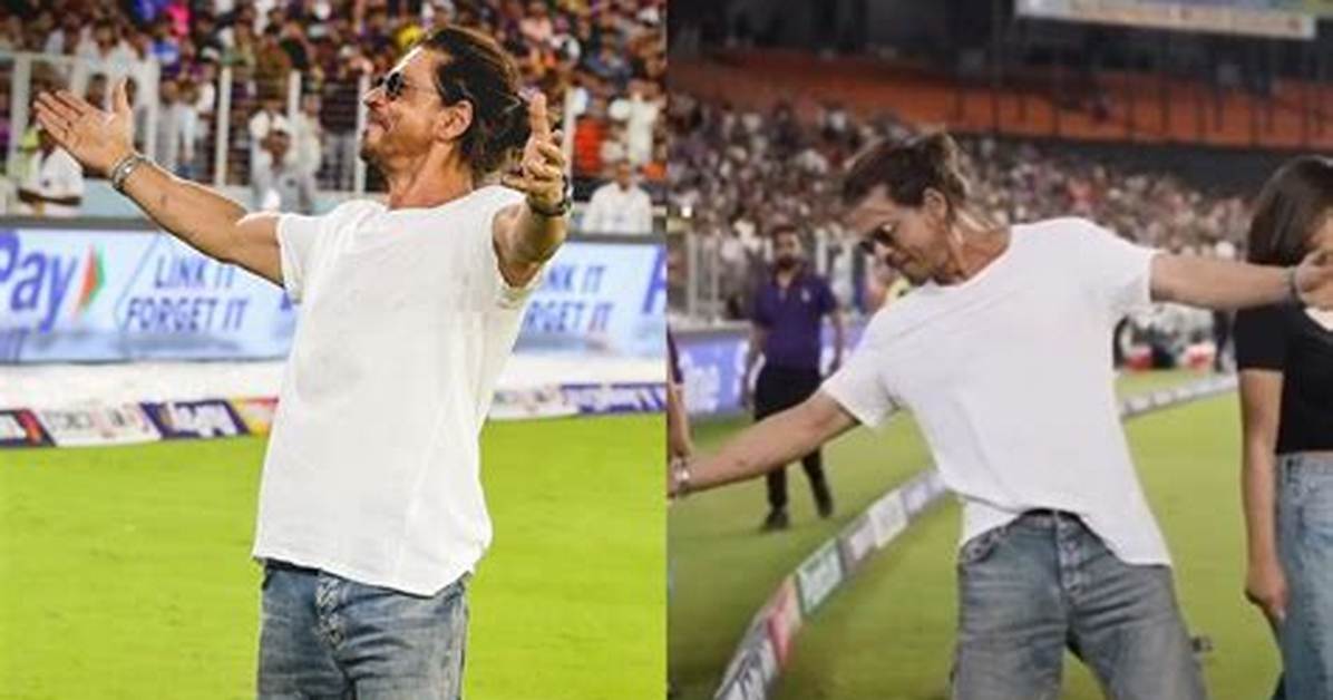 Shah Rukh Khan Lights up the Iconic Burj Khalifa