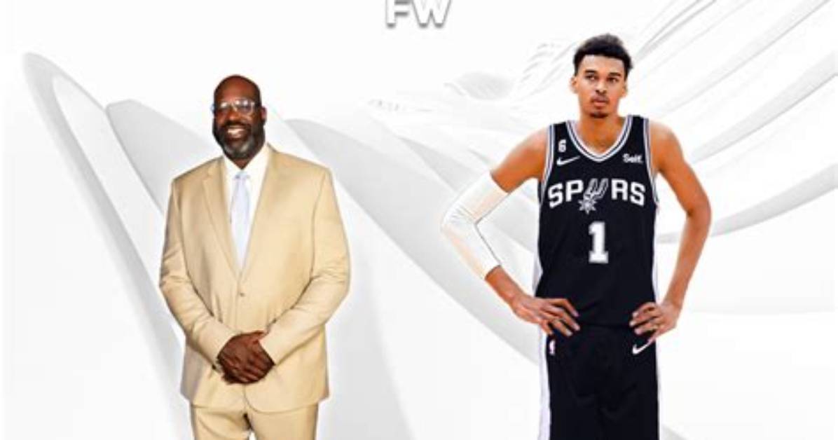 Shaq Next to Wembanyama: a Legendary Comparison in the World of Basketball
